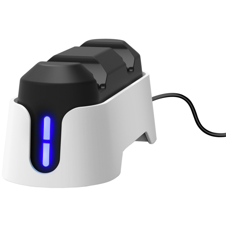 Trust GXT 228 Dual charging dock for PS5 in de groep HOME ELECTRONICS / Spelconsoles en accessoires / Sony PlayStation 5 bij TP E-commerce Nordic AB (D21061)