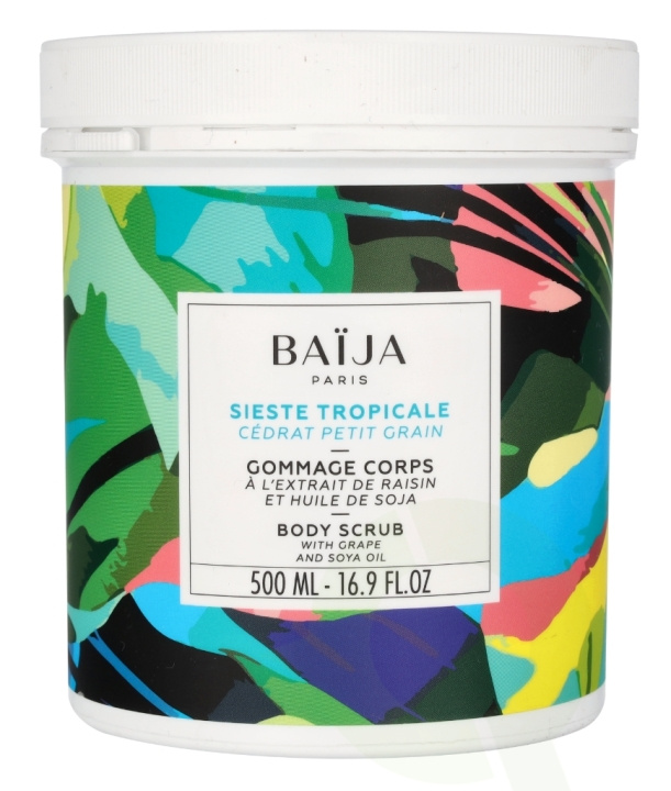 Baija Paris Baija Sieste Tropicale Body Scrub Citron Petit Grain 500 ml in de groep BEAUTY & HEALTH / Huidsverzorging / Gezicht / Scrub / Peeling bij TP E-commerce Nordic AB (D21082)