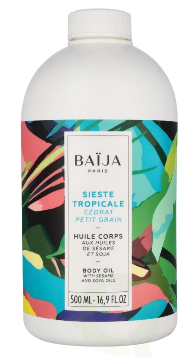 Baija Paris Baija Sieste Tropicale Body Oil Citron Petit Grain 500 ml in de groep BEAUTY & HEALTH / Huidsverzorging / Lichaamsverzorging / Lichaamsolie bij TP E-commerce Nordic AB (D21083)