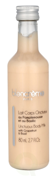 Blancreme Unctuous Body Milk 80 ml Grapefruit & Basil in de groep BEAUTY & HEALTH / Huidsverzorging / Lichaamsverzorging / Body lotion bij TP E-commerce Nordic AB (D21107)