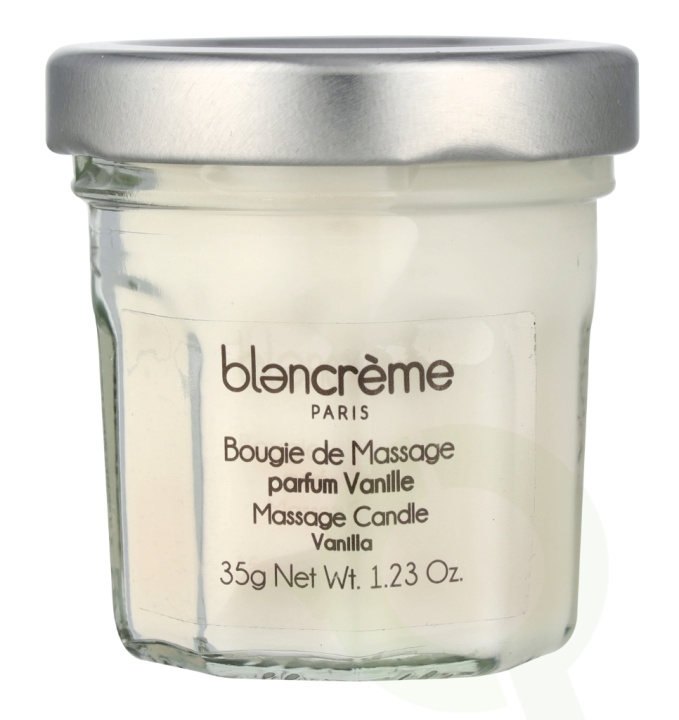 Blancreme Scented Massage Candle 35 g Vanilla in de groep BEAUTY & HEALTH / Geuren & Parfum / Overige geuren / Geurkaarsen bij TP E-commerce Nordic AB (D21109)