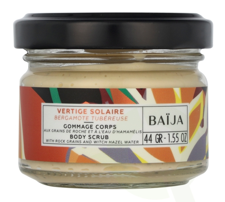 Baija Paris Baija Vertige Solaire Body Scrub Bergamot Tuberosa 44 g in de groep BEAUTY & HEALTH / Huidsverzorging / Gezicht / Scrub / Peeling bij TP E-commerce Nordic AB (D21114)