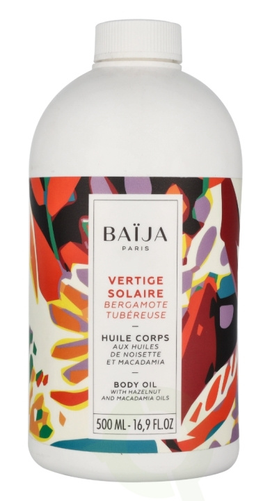 Baija Paris Baija Vertige Solaire Body Oil Bergamot Tuberosa 500 ml in de groep BEAUTY & HEALTH / Huidsverzorging / Lichaamsverzorging / Lichaamsolie bij TP E-commerce Nordic AB (D21115)