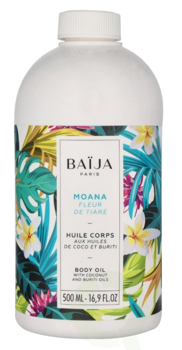 Baija Paris Baija Moana Body Oil Tiara Flower 500 ml in de groep BEAUTY & HEALTH / Huidsverzorging / Lichaamsverzorging / Lichaamsolie bij TP E-commerce Nordic AB (D21117)