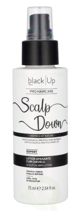 Black Up Scalp Down Calming Lotion 75 ml in de groep BEAUTY & HEALTH / Haar & Styling / Haarverzorging / Haarmasker bij TP E-commerce Nordic AB (D21136)