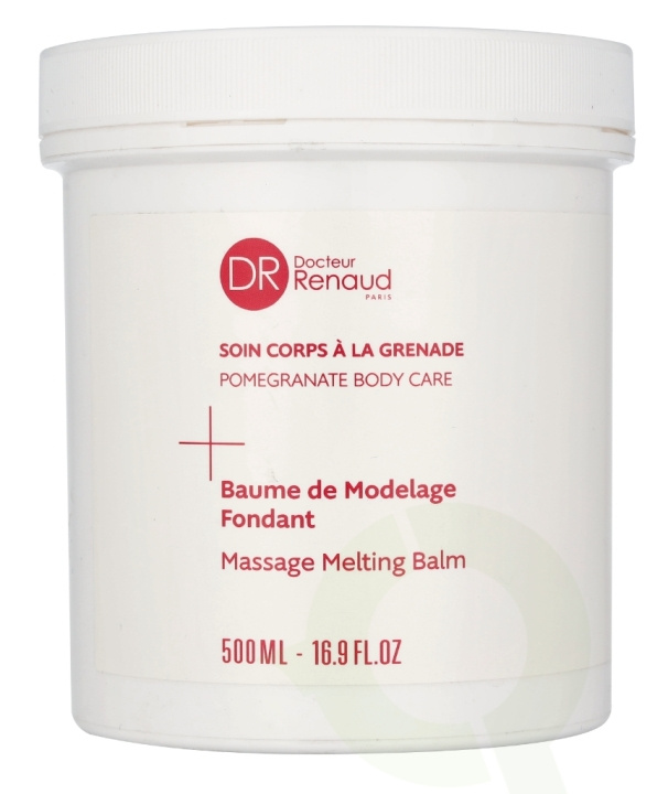 Dr. Renaud Pomegranate Massage Melting Balm 500 ml in de groep BEAUTY & HEALTH / Huidsverzorging / Lichaamsverzorging / Body lotion bij TP E-commerce Nordic AB (D21149)