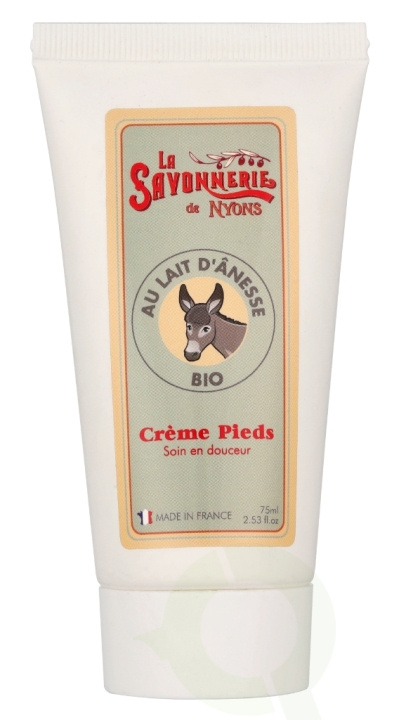 La Savonnerie De Nyons BIO Foot Cream 75 ml Donkeymilk in de groep BEAUTY & HEALTH / Manicure/pedicure / Voetverzorging bij TP E-commerce Nordic AB (D21170)