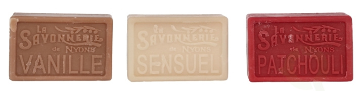 La Savonnerie De Nyons Soap Bar Set 300 g 3x100gr Salmon in de groep BEAUTY & HEALTH / Huidsverzorging / Lichaamsverzorging / Geurende zeep bij TP E-commerce Nordic AB (D21177)