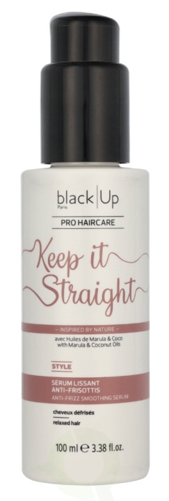 Black Up Keep It Straight Anti Frizz Smoothing Serum 100 ml in de groep BEAUTY & HEALTH / Haar & Styling / Haarverzorging / Haarserum bij TP E-commerce Nordic AB (D21192)