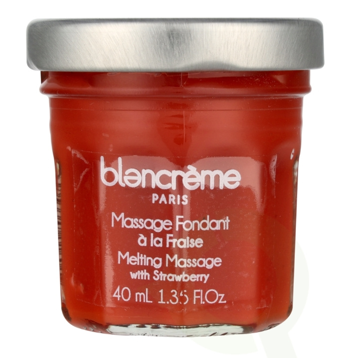 Blancreme Melting Massage 40 ml With Strawberry in de groep BEAUTY & HEALTH / Huidsverzorging / Lichaamsverzorging / Body lotion bij TP E-commerce Nordic AB (D21196)