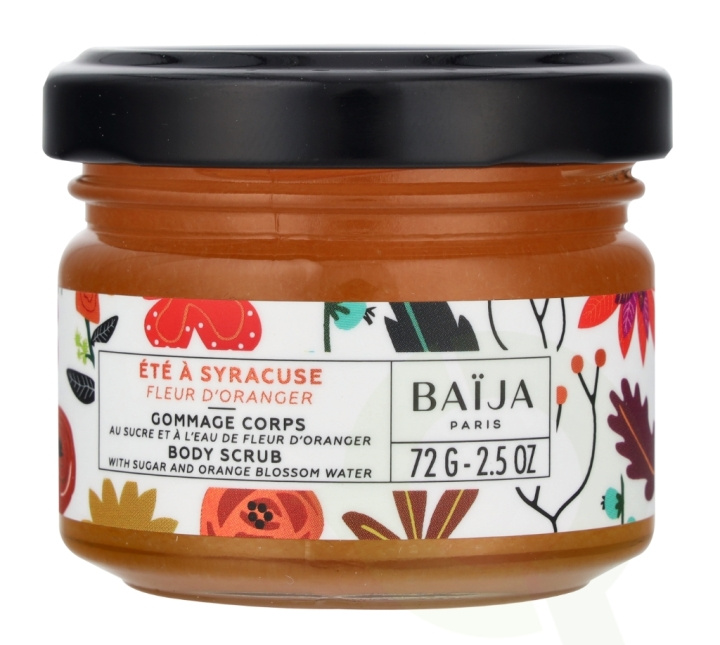 Baija Paris Baija Ete A Syracuse Body Scrub Orange Blossom 72 g in de groep BEAUTY & HEALTH / Huidsverzorging / Gezicht / Scrub / Peeling bij TP E-commerce Nordic AB (D21204)