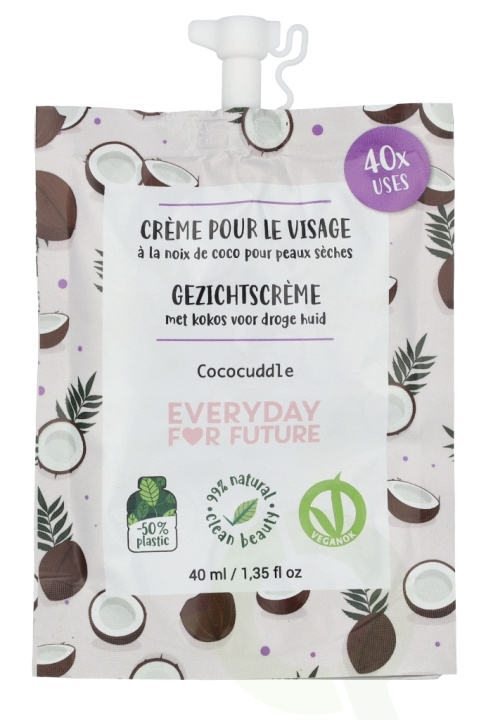 Everyday For Future Face Cream 40 ml 40 Uses - Cococuddle in de groep BEAUTY & HEALTH / Huidsverzorging / Gezicht / Dagcrème bij TP E-commerce Nordic AB (D21214)