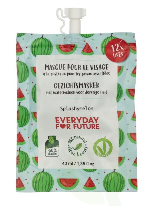 Everyday For Future Face Mask 40 ml 12 Uses - Splashymelon in de groep BEAUTY & HEALTH / Huidsverzorging / Gezicht / Dagcrème bij TP E-commerce Nordic AB (D21219)