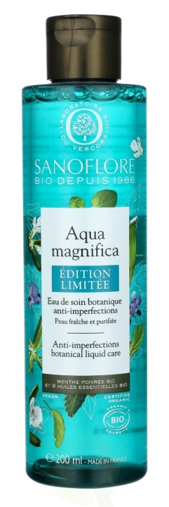 Sanoflore Aqua Magnifica Liquid Care - Limited Edition 200 ml 10 Years/For All Skin Types in de groep BEAUTY & HEALTH / Huidsverzorging / Gezicht / Gezichtswater en Facemist bij TP E-commerce Nordic AB (D21251)