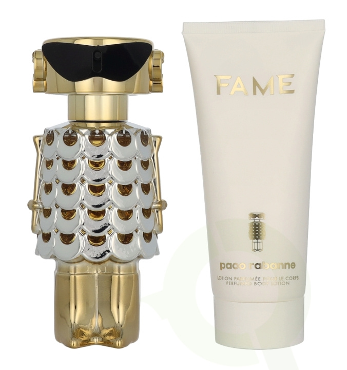 Paco Rabanne Fame Giftset 180 ml Edp Spray 80ml/Body Lotion 100ml in de groep BEAUTY & HEALTH / Geuren & Parfum / Parfum / Parfum voor haar bij TP E-commerce Nordic AB (D21271)