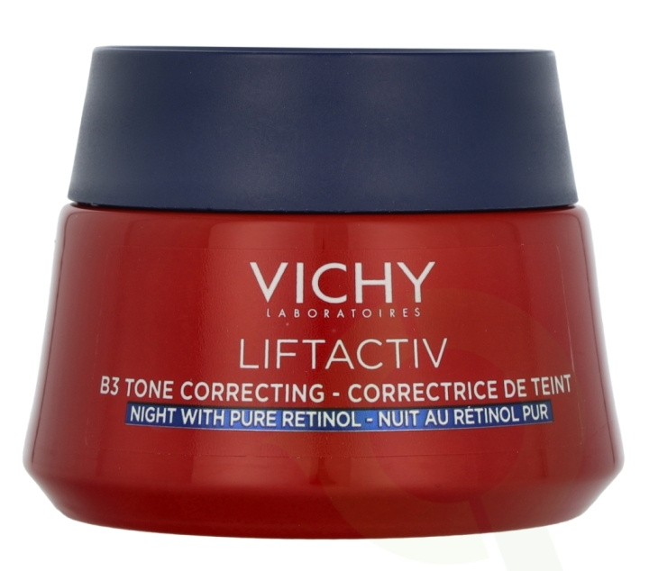 Vichy Liftactiv B3 Retinol Collageen Night Cream 50 ml in de groep BEAUTY & HEALTH / Huidsverzorging / Gezicht / Nachtcrème bij TP E-commerce Nordic AB (D21316)