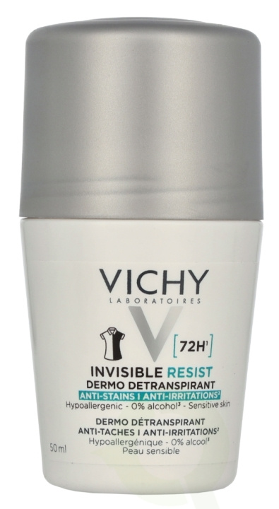 Vichy Invisible Resist 72H Deo Roll-On 50 ml in de groep BEAUTY & HEALTH / Geuren & Parfum / Deodorant / Deodorant voor mannen bij TP E-commerce Nordic AB (D21317)