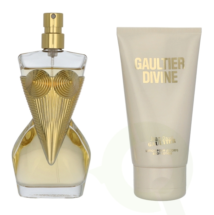 Jean Paul Gaultier Divine Giftset 125 ml Edp Spray 50ml/Body Lotion 75ml in de groep BEAUTY & HEALTH / Geuren & Parfum / Parfum / Parfum voor haar bij TP E-commerce Nordic AB (D21342)