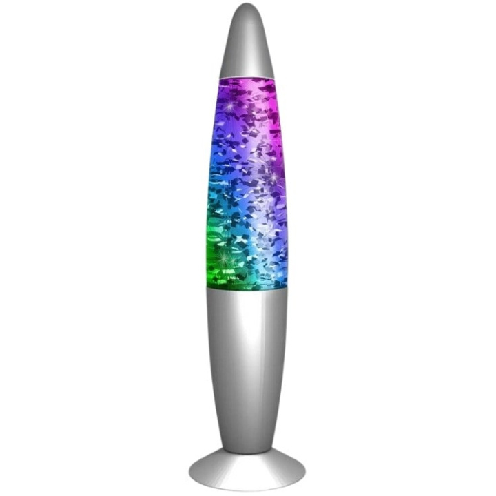 Party Fun Lights Glitter lamp - Veelkleurig - 34 cm (605401) in de groep HUISHOUDEN & TUIN / Smart home / Slimme verlichting bij TP E-commerce Nordic AB (D21430)