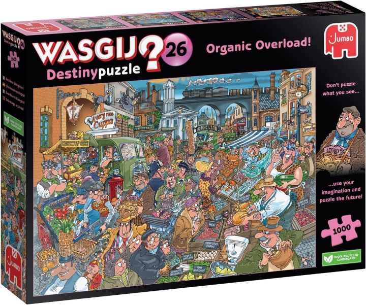 Wasgij Lot 26: Organische overbelasting! in de groep SPORT, VRIJE TIJD & HOBBY / Hobby / Puzzel bij TP E-commerce Nordic AB (D21442)