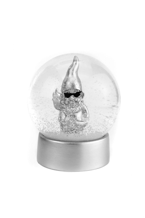 Winkee Sneeuwbol - Sneeuwbol Kabouter - Zilver in de groep SPORT, VRIJE TIJD & HOBBY / Leuke dingen / Leuke dingen bij TP E-commerce Nordic AB (D21446)