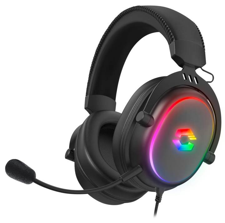Speedlink CONUX RGB Stereo Gaming Headset - voor PC/PS5/PS4/ Xbox Series X/S/Switch/OLED/Lite , zwart in de groep COMPUTERS & RANDAPPARATUUR / GAMING / Koptelefoon bij TP E-commerce Nordic AB (D21471)