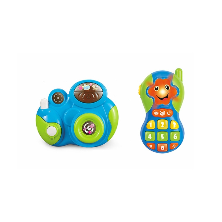 Scandinavian Baby Products Mijn eerste camera & telefoon - (SBP-02958) in de groep SPEELGOED, KINDER- & BABYPRODUCTEN / Speelgoed / Speelgoed bij TP E-commerce Nordic AB (D21479)