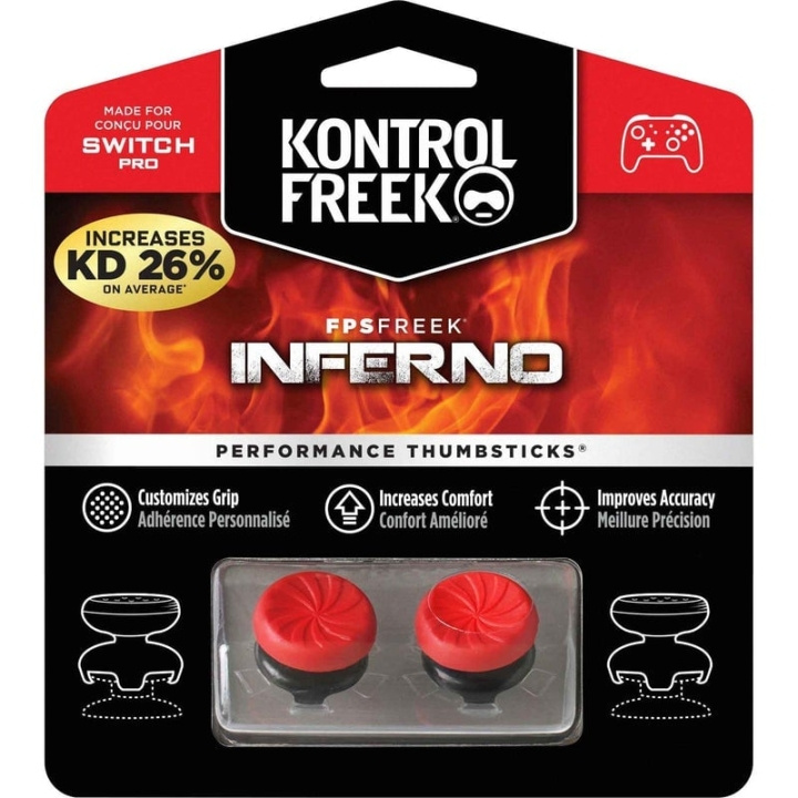 KontrolFreek FPS Freek Inferno - Nintendo Pro (4 Prong) in de groep HOME ELECTRONICS / Spelconsoles en accessoires / Nintendo Switch bij TP E-commerce Nordic AB (D21501)