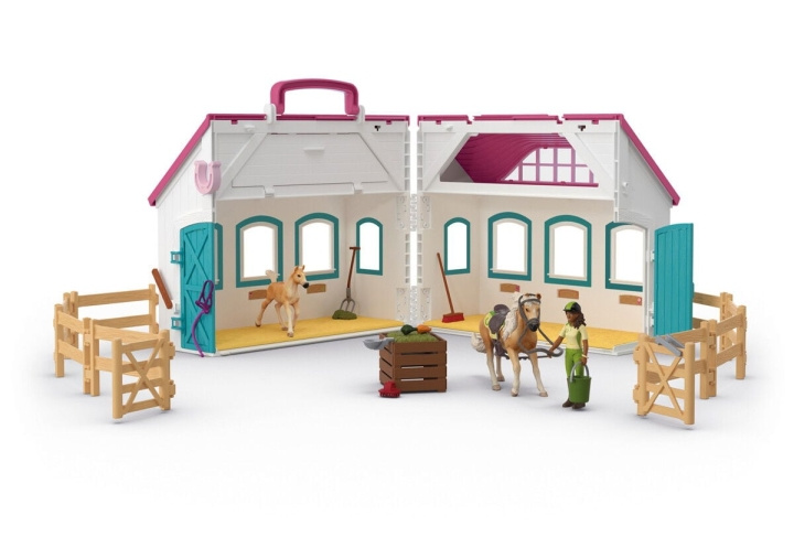 Schleich Open Stal Hoefijzer - (42703) in de groep SPEELGOED, KINDER- & BABYPRODUCTEN / Speelgoed / Speelset bij TP E-commerce Nordic AB (D21525)