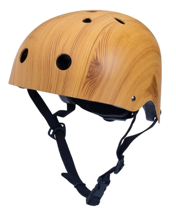 Trybike CoConut Helm - Hout (S) (30COCO14S) in de groep SPORT, VRIJE TIJD & HOBBY / Sportuitrusting / Fietsaccessoires / Helmen bij TP E-commerce Nordic AB (D21526)