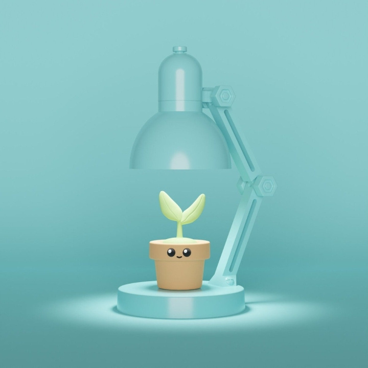 Winkee Mini Planten Lamp in de groep SPORT, VRIJE TIJD & HOBBY / Leuke dingen / Handige spullen bij TP E-commerce Nordic AB (D21535)