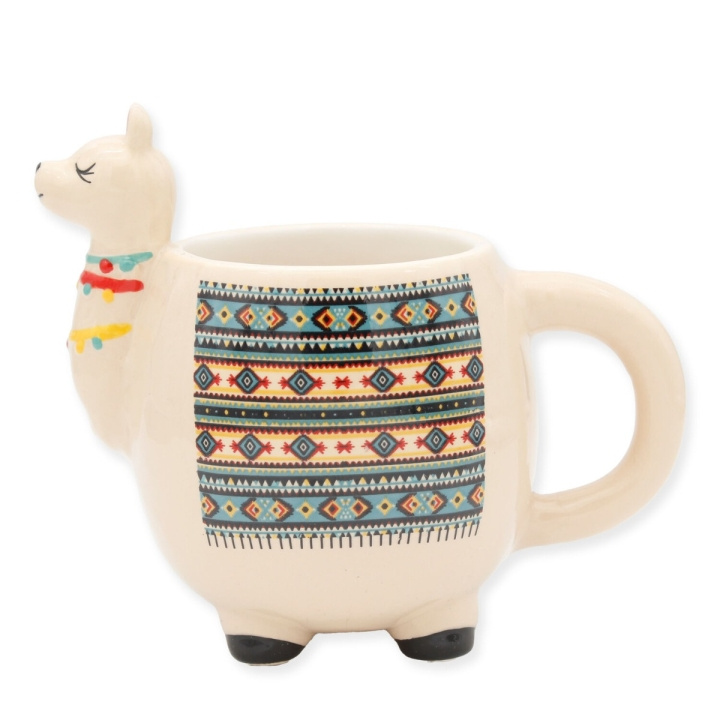 Winkee Cuppa-Llama Mok in de groep SPORT, VRIJE TIJD & HOBBY / Leuke dingen / Bekers bij TP E-commerce Nordic AB (D21537)