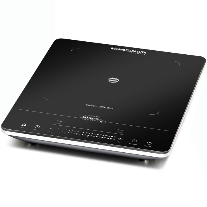 Rommelsbacher Kokplatta enkel Induktion CT 2020/IN LED 2000W in de groep HUISHOUDEN & TUIN / Huishoudelijke apparaten / Werkbladen en kookplaat bij TP E-commerce Nordic AB (D21586)
