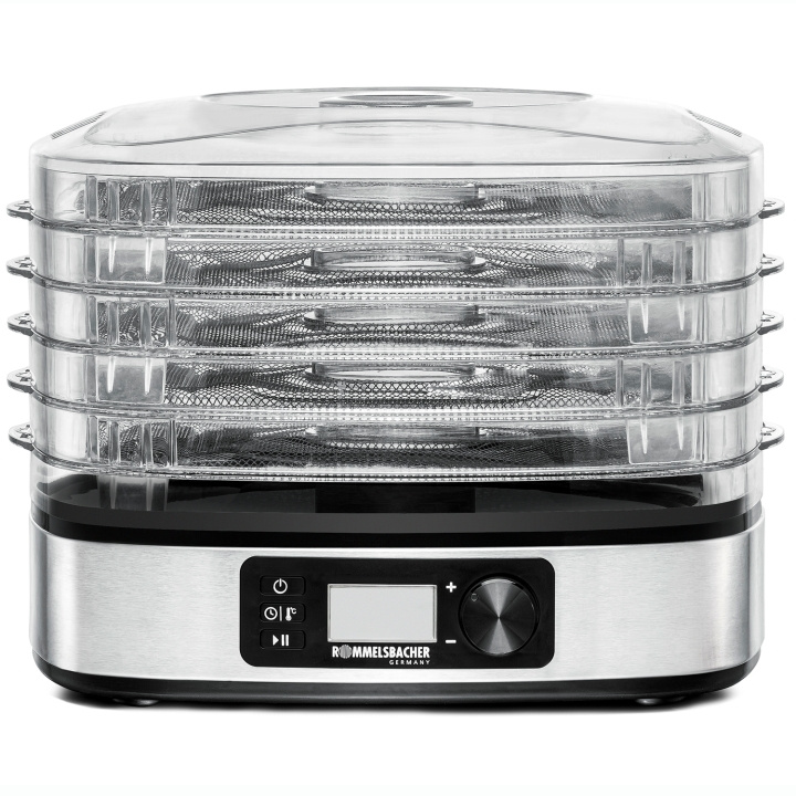 Rommelsbacher Frukt & Svamptork DA 350 350W LCD Timer 5rack in de groep HUISHOUDEN & TUIN / Keukengerei / Overige keukengereedschap bij TP E-commerce Nordic AB (D21588)