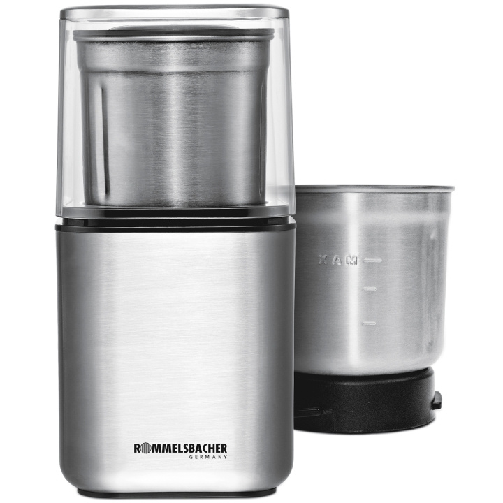 Rommelsbacher Krydd&Kaffekvarn EGK 200 inkl 2st behållare in de groep HUISHOUDEN & TUIN / Huishoudelijke apparaten / Koffiezetapparaten en accessoires / Koffiemolens bij TP E-commerce Nordic AB (D21614)