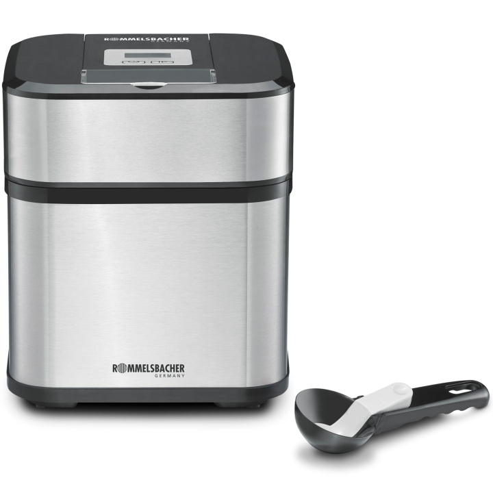 Rommelsbacher Glassmaskin IM 12 Kurt 0,5l Rostfri Sorbet,Glass Frusen Yogurt Slush in de groep HUISHOUDEN & TUIN / Huishoudelijke apparaten / IJsmachines bij TP E-commerce Nordic AB (D21618)