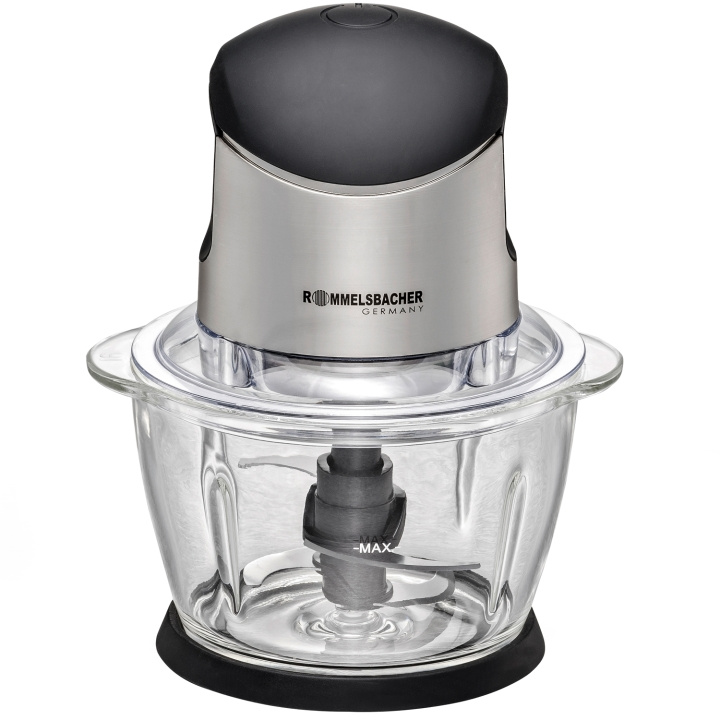 Rommelsbacher Minihackare 1,0l MZ 400 Glasskål 400W stark motor in de groep HUISHOUDEN & TUIN / Huishoudelijke apparaten / Keukentools & -apparatuur / Mixers & Blenders bij TP E-commerce Nordic AB (D21619)