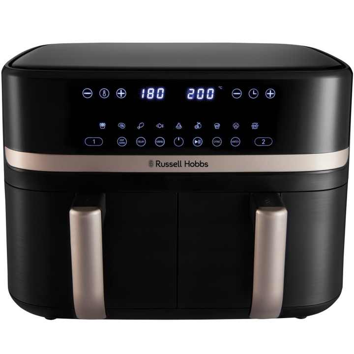 Russell Hobbs Airfryer 27680-56/RH Satisfry Dual Basket Air Fry in de groep HUISHOUDEN & TUIN / Huishoudelijke apparaten / Airfryers & friteuses bij TP E-commerce Nordic AB (D21630)