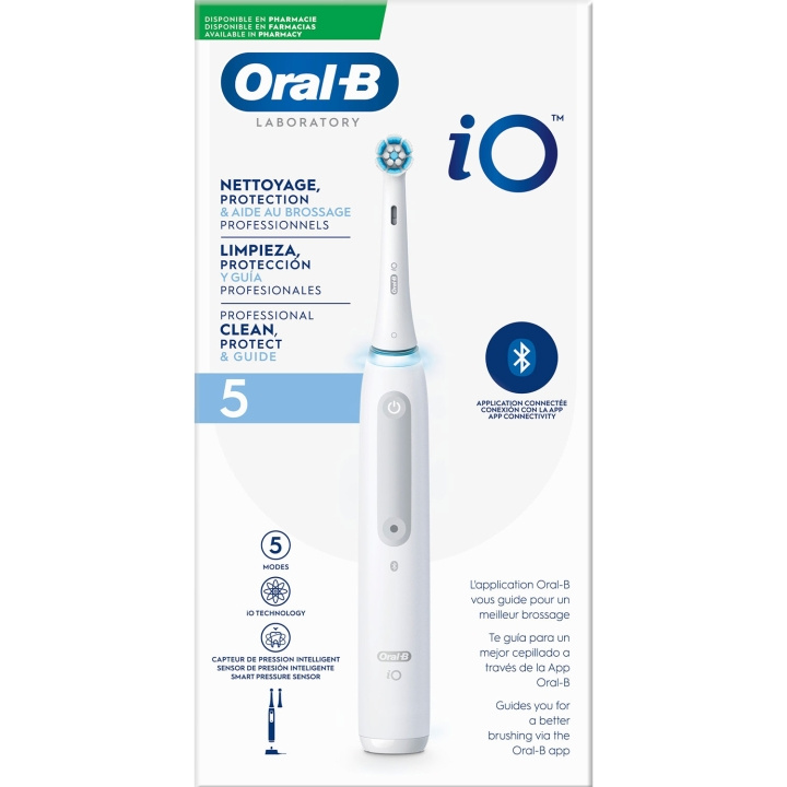Oral B Eltandborste iO Laboratory 5 in de groep BEAUTY & HEALTH / Mondverzorging / Elektrische tandenborstels bij TP E-commerce Nordic AB (D21657)