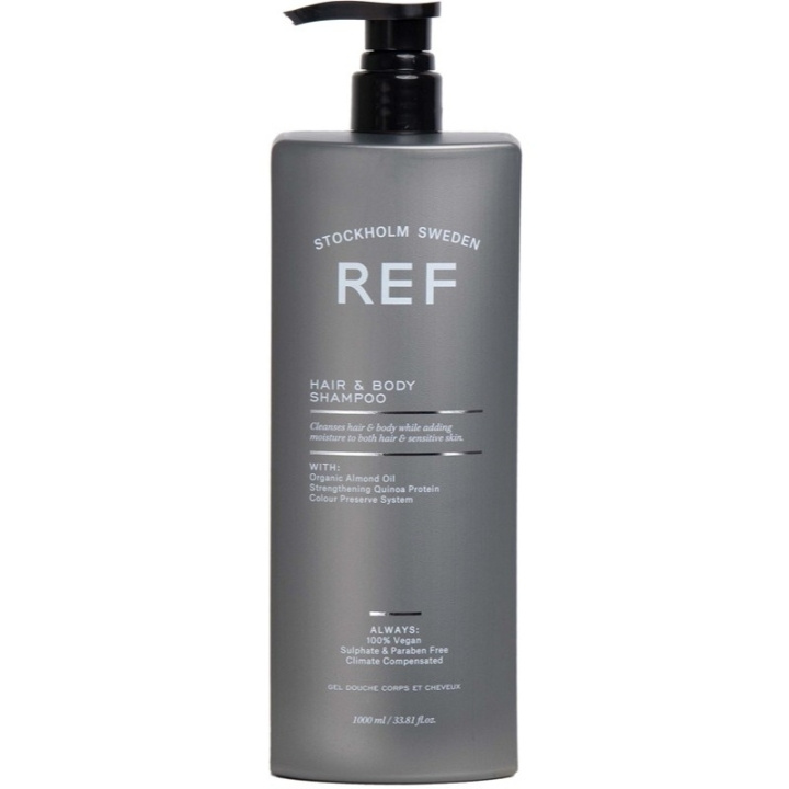 Ref Hair & Body Shampoo 1000ml in de groep BEAUTY & HEALTH / Haar & Styling / Haarverzorging / Shampoo bij TP E-commerce Nordic AB (D21678)