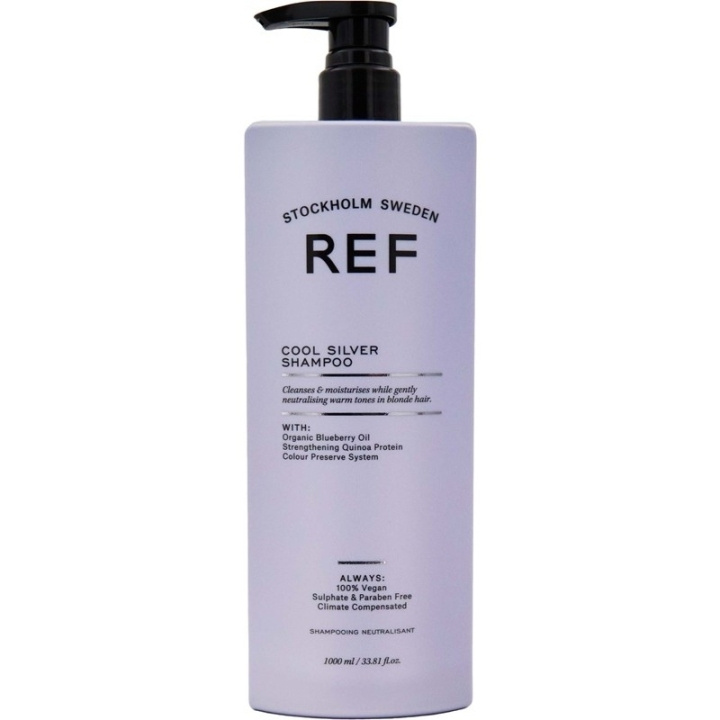 Ref Cool Silver Shampoo 1000ml in de groep BEAUTY & HEALTH / Haar & Styling / Haarverzorging / Shampoo bij TP E-commerce Nordic AB (D21681)