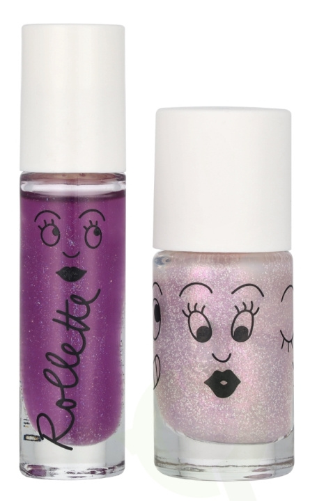 Nailmatic Kids Nail Polish/Lipgloss Set 14.5 ml Lip Gloss 6,5ml/Nail Polish 8ml in de groep BEAUTY & HEALTH / Manicure/pedicure / Nagellak bij TP E-commerce Nordic AB (D21689)