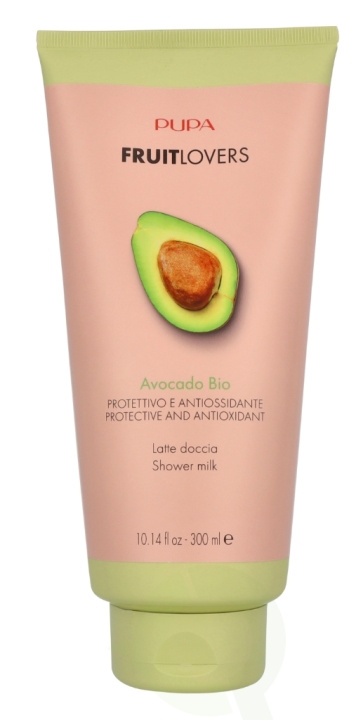 Pupa Milano Pupa Fruit Lovers Shower Milk 300 ml Avocado Bio in de groep BEAUTY & HEALTH / Huidsverzorging / Gezicht / Dagcrème bij TP E-commerce Nordic AB (D21698)
