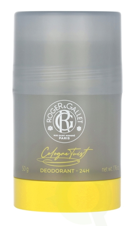 Roger & Gallet Cologne Twist Deodorant Stick 24H 50 g in de groep BEAUTY & HEALTH / Geuren & Parfum / Deodorant / Deodorant voor vrouwen bij TP E-commerce Nordic AB (D21708)