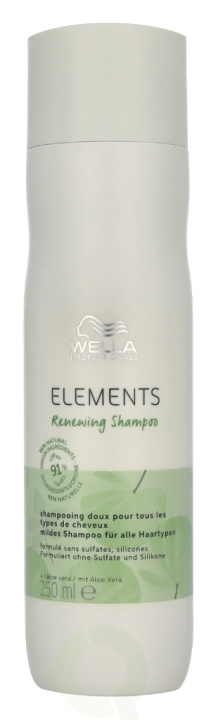 Wella Elements - Renewing Shampoo 250 ml With Aloe Vera in de groep BEAUTY & HEALTH / Haar & Styling / Haarverzorging / Shampoo bij TP E-commerce Nordic AB (D21727)