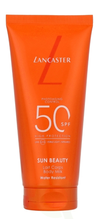 Lancaster Sun Beauty Body Milk SPF50 100 ml in de groep BEAUTY & HEALTH / Huidsverzorging / Zonnebank / Zonnebescherming bij TP E-commerce Nordic AB (D21740)