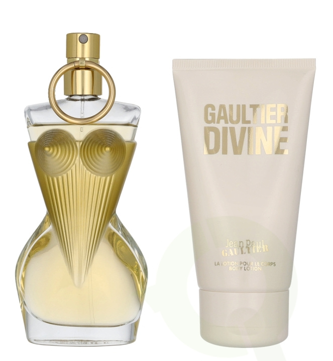 Jean Paul Gaultier Divine Giftset 125 ml Edp Spray 50ml/Body Lotion 75ml in de groep BEAUTY & HEALTH / Geuren & Parfum / Parfum / Parfum voor haar bij TP E-commerce Nordic AB (D21749)