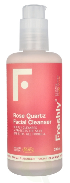 Freshly Cosmetics Rose Quartz Facial Cleanser 200 ml in de groep BEAUTY & HEALTH / Huidsverzorging / Gezicht / Schoonmaak bij TP E-commerce Nordic AB (D21814)