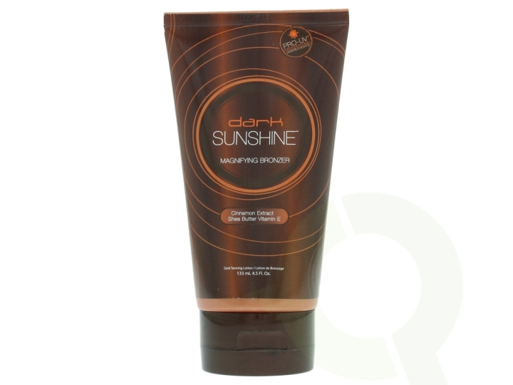 Australian Gold Designer Skin Dark Sunshine Magnif. Tanning Lotion 133 ml Cinnamon Extract + Shea Butter Vitamin E in de groep BEAUTY & HEALTH / Huidsverzorging / Zonnebank / Bruin zonder zon bij TP E-commerce Nordic AB (D21827)