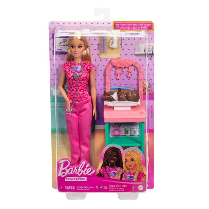Barbie Carrière baby doktersset - (960-2514) in de groep SPEELGOED, KINDER- & BABYPRODUCTEN / Speelgoed / Docks & Accessoires bij TP E-commerce Nordic AB (D21864)